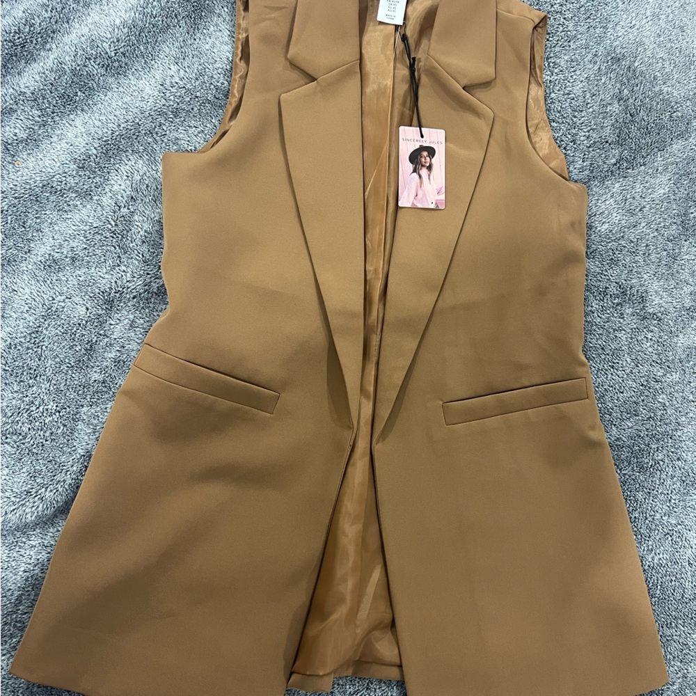 New blazer vest
